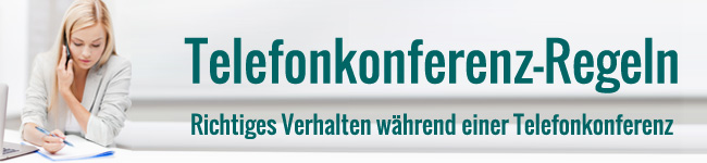 Telefonkonferenz-Verhalten-Regeln