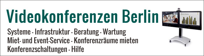 Videokonferenzen Berlin
