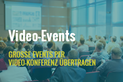 Video-Event Video-Konferenz