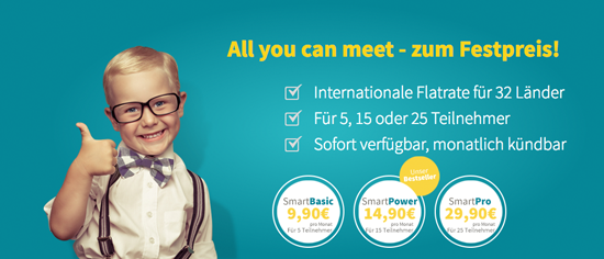 Telefonkonferenz-Flatrate von SmartConference
