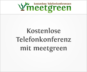 meetgreen Banner kostenlose Telefonkonferenz